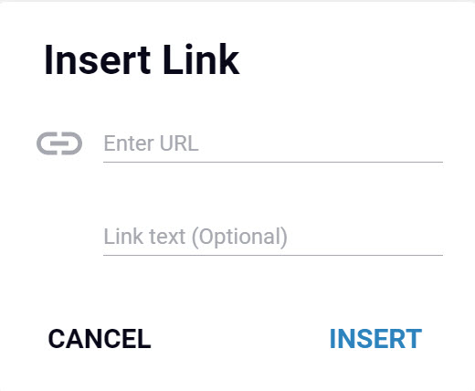 How to Insert Links in  Descriptions