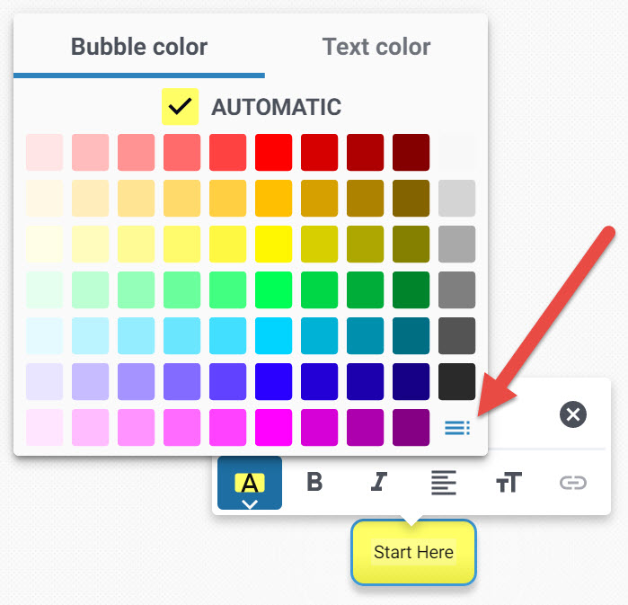 Wechat bubble color change Control notifications