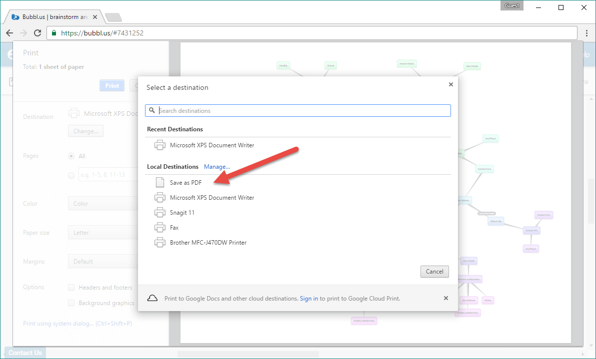 save a pages document as a pdf